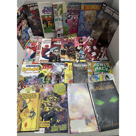 Mixed Lot Of Comics Marvel, DC And More Massive Collection Spiderman, X-Men - Picture 1 of 11